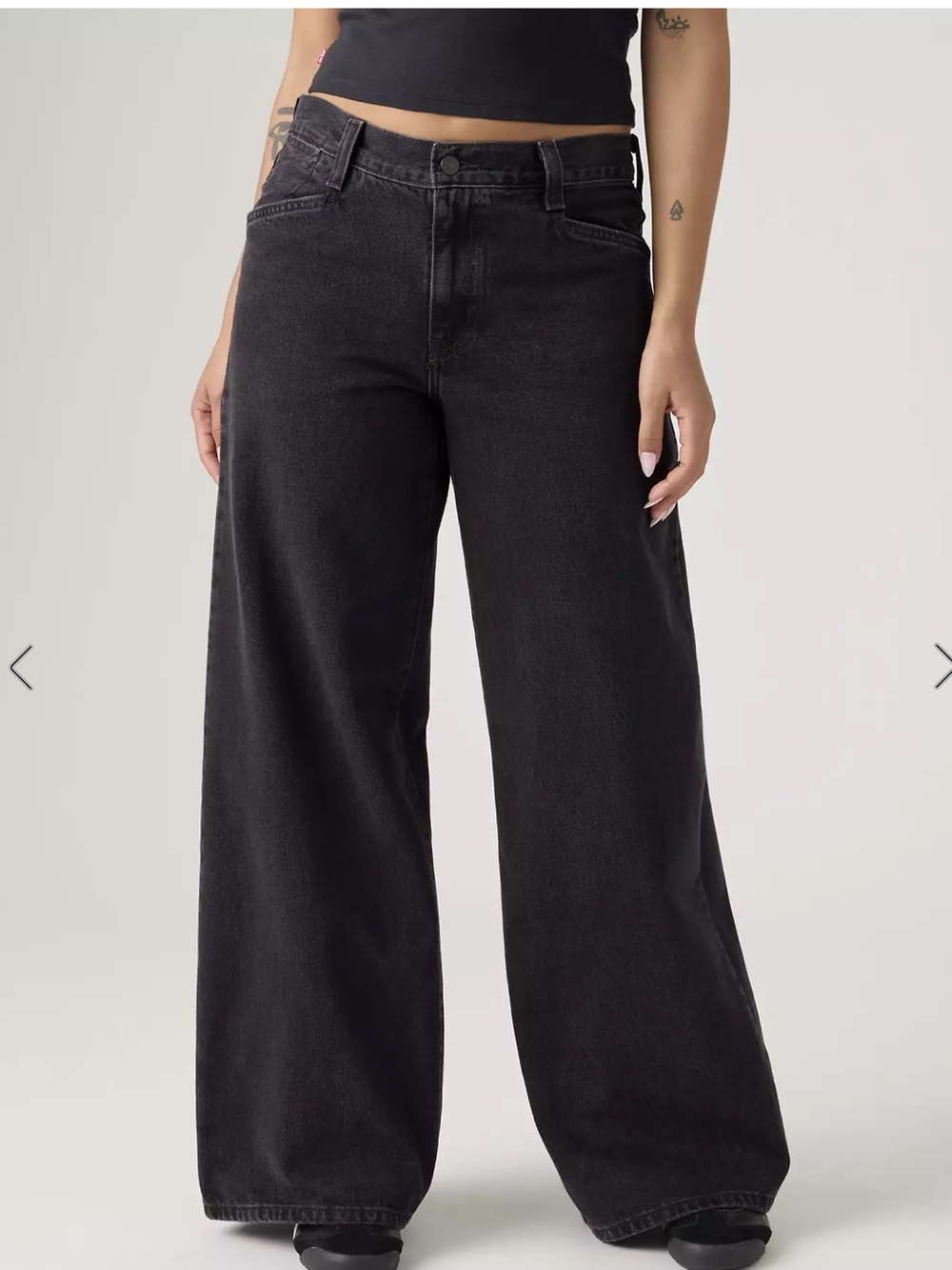 Levi’s 94 BAGGY WIDE LEG WOMEN'S JEANS 29 - Picture 2 of 9